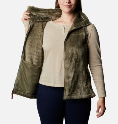 plus size women's sherpa jacket