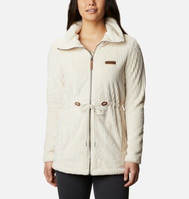 long columbia fleece jacket