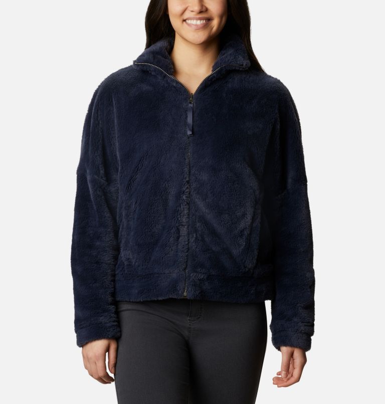 Women's Bundle Up Full Zip Fleece, Color: Dark Nocturnal, Nocturnal, image 1