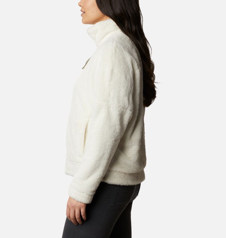 Bundle Up Full Zip Fleece, Color: Chalk, Stone Green, image 3