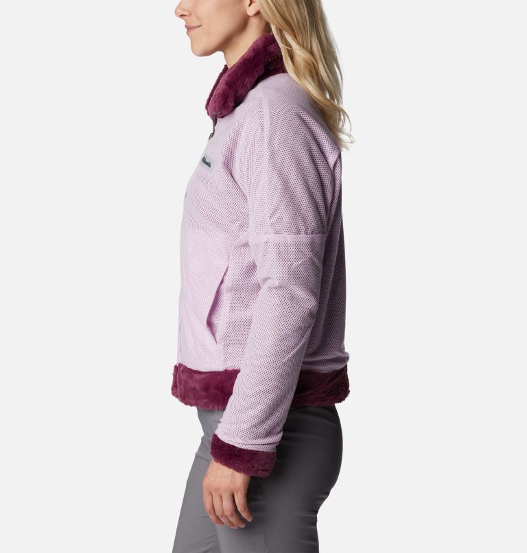 Bundle Up Full Zip Fleece | 616 | S, Color: Marionberry, Aura Reversible, image 8