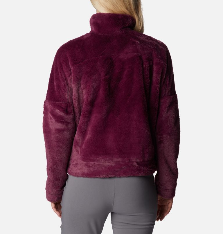 Bundle Up Full Zip Fleece | 616 | S, Color: Marionberry, Aura Reversible, image 2
