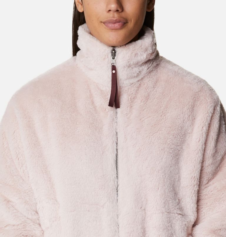 Bundle Up Full Zip Fleece | 618 | XS, Color: Mineral Pink, Malbec, image 4