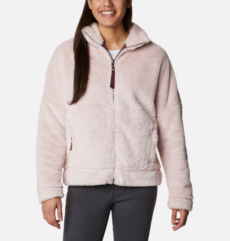 Bundle Up Full Zip Fleece | 618 | S, Color: Mineral Pink, Malbec, image 1