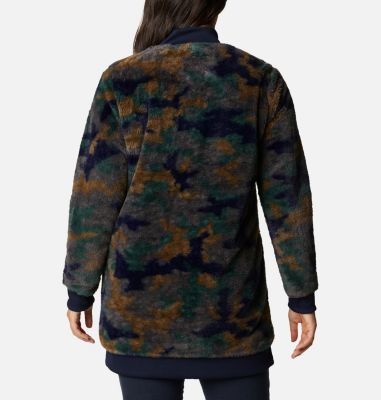 Women's Bundle Up&trade; Printed Fleece Jacket Bundle Up&trade; Printed Fleece | 472 | L, Dark Nocturnal Camo, back