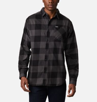 columbia fleece lined shirt