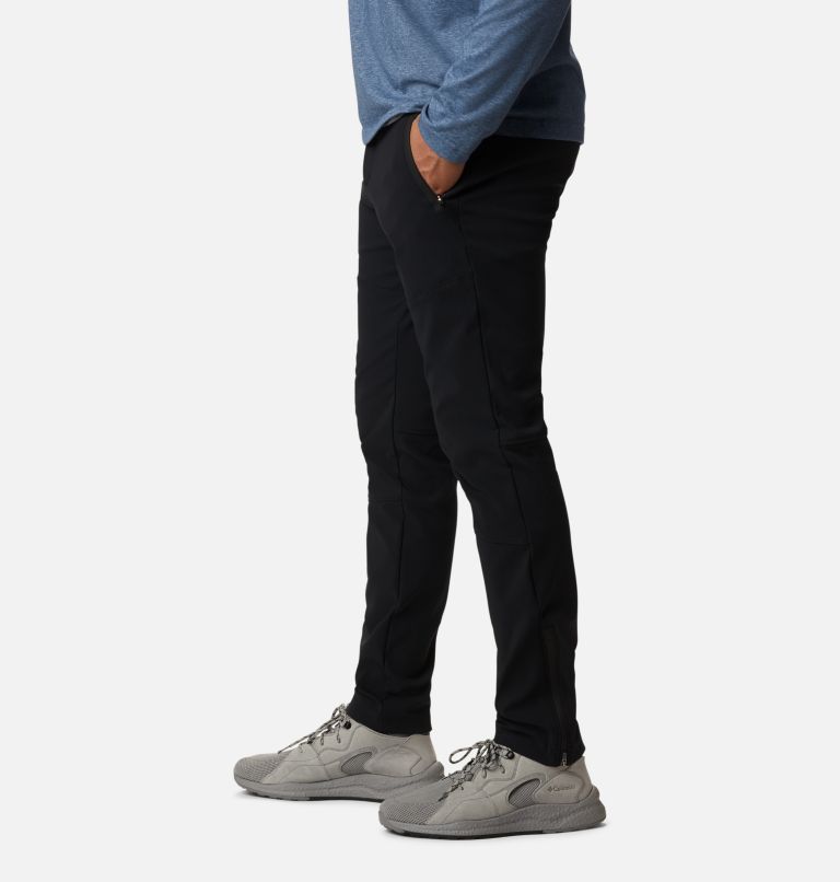Men's Tech Trail Warm Pants, Color: Black