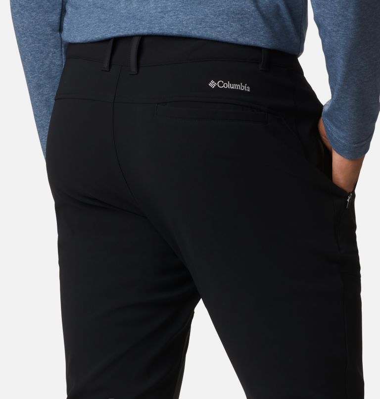 Thumbnail: Men's Tech Trail Warm Pants, Color: Black, image 5