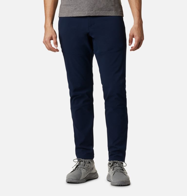 Men's Tech Trail Warm Pants, Color: Collegiate Navy, image 1