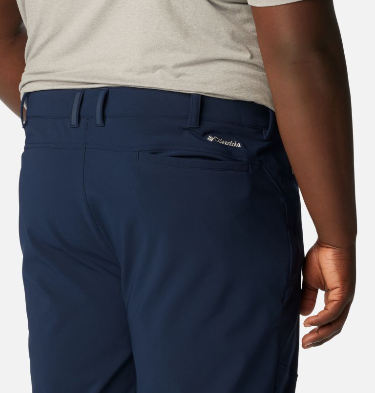 Thumbnail: Men's Tech Trail Warm Hiking Trousers - Extended Size, Color: Collegiate Navy, image 5
