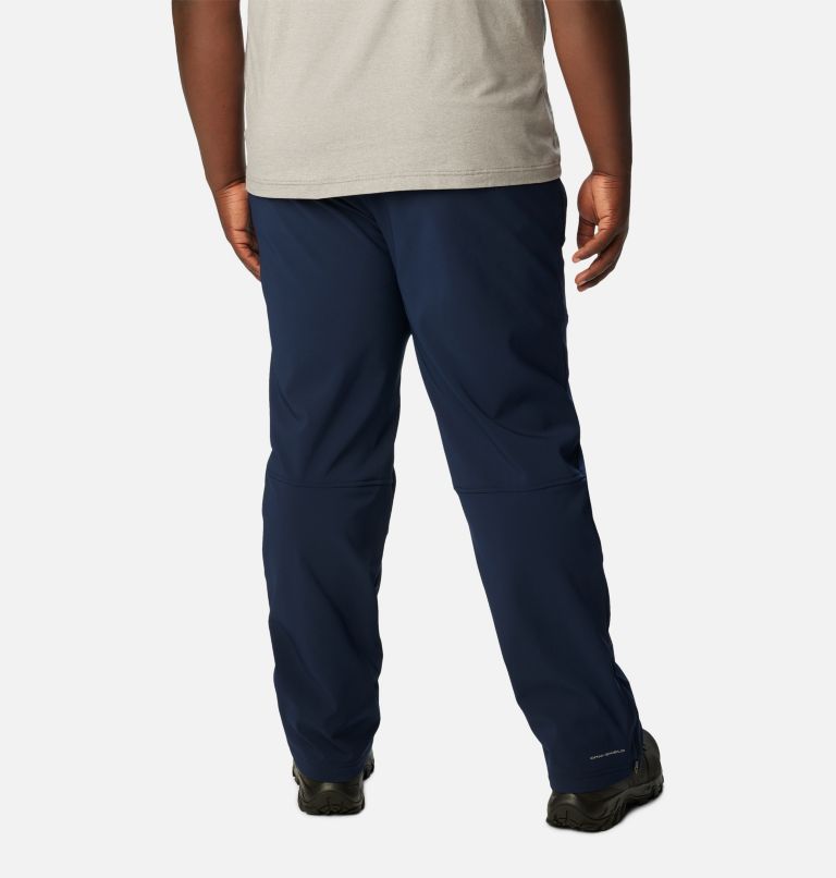 Thumbnail: Men's Tech Trail Warm Hiking Trousers - Extended Size, Color: Collegiate Navy, image 2