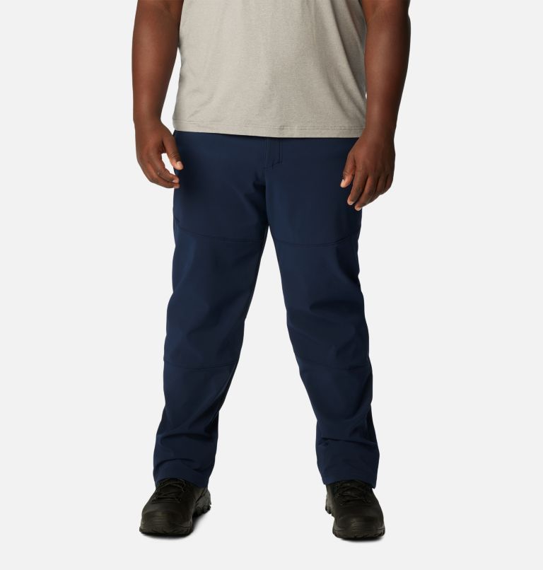 Thumbnail: Men's Tech Trail Warm Hiking Trousers - Extended Size, Color: Collegiate Navy, image 1