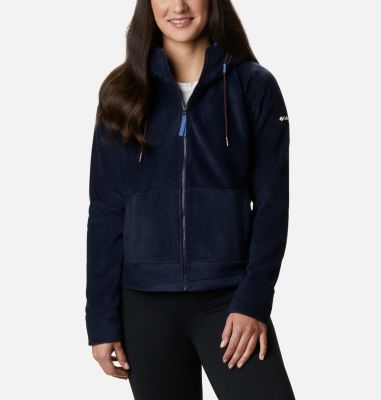 Women's Exploration&trade; Hooded Full Zip Fleece Jacket Exploration&trade; Hooded Fleece FZ | 030 | L, Dark Nocturnal, front