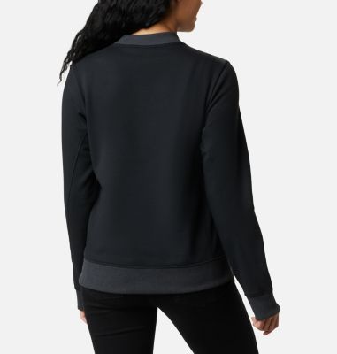 Sweat-Shirt Columbia Lodge Femme Columbia Lodge&trade; Pullover | 010 | L, Black, White Typo, back