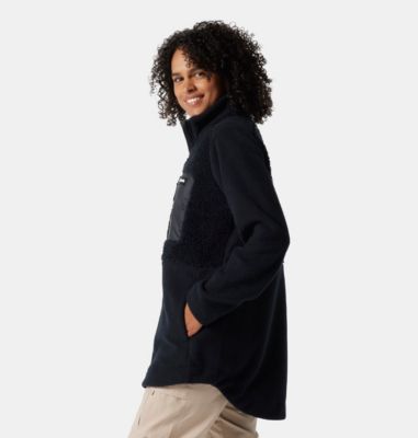 Chaqueta de forro polar sherpa Columbia Lodge para mujer, Color: Black, image 15