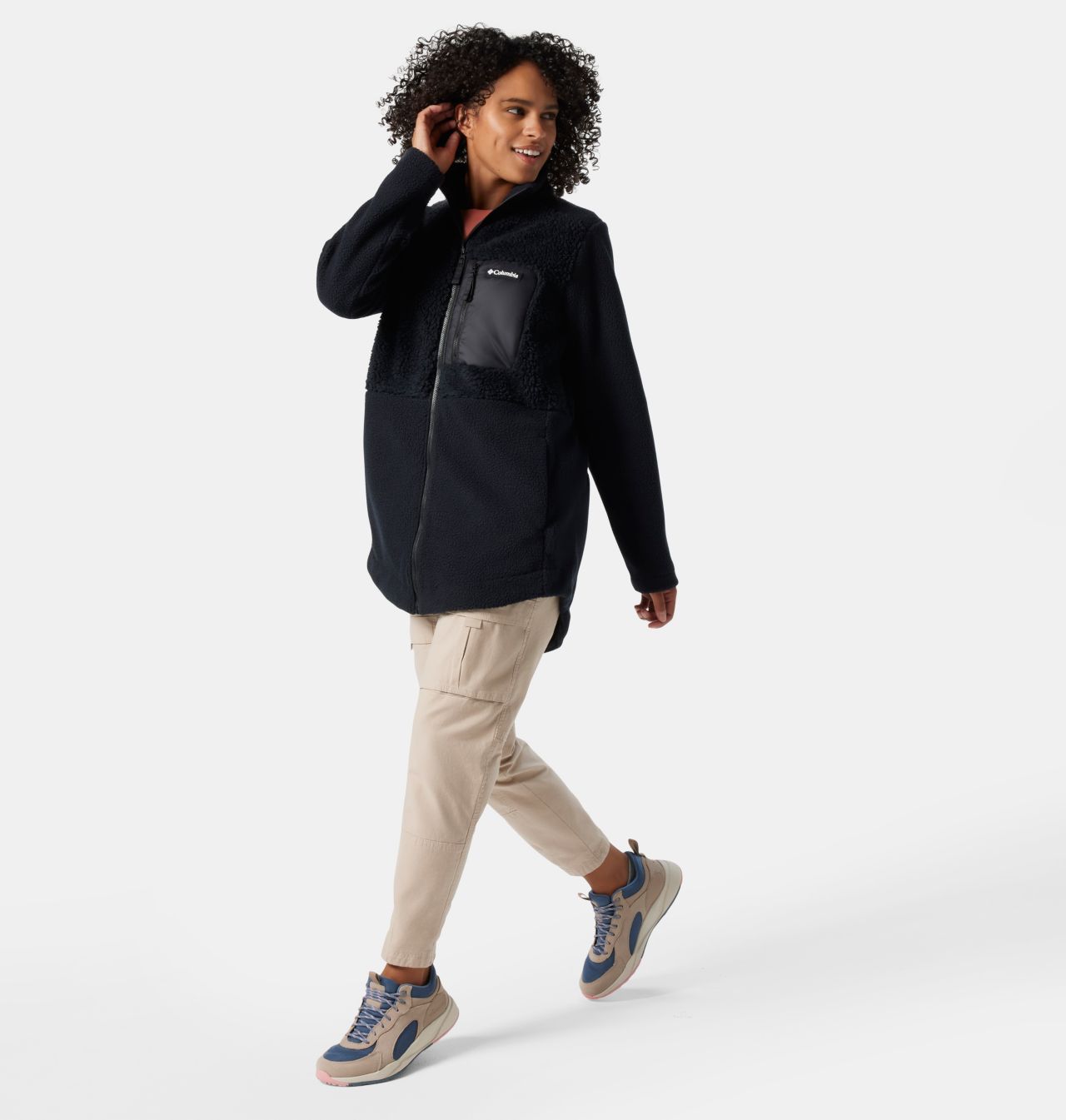 Women's Columbia Lodge™ Sherpa Full Zip Fleece Jacket 7