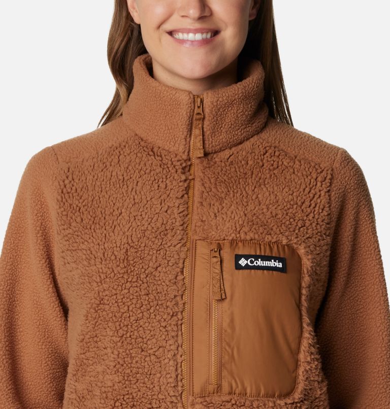 Forro polar sherpa largo Columbia Lodge™ para mujer