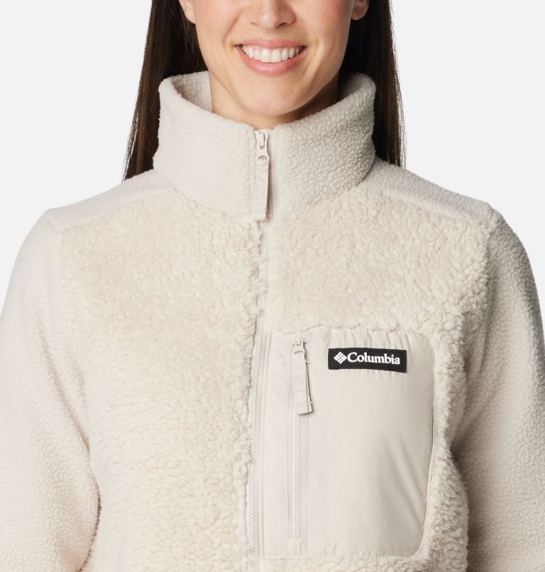 Women s Columbia Lodge Sherpa Long Fleece Jacket