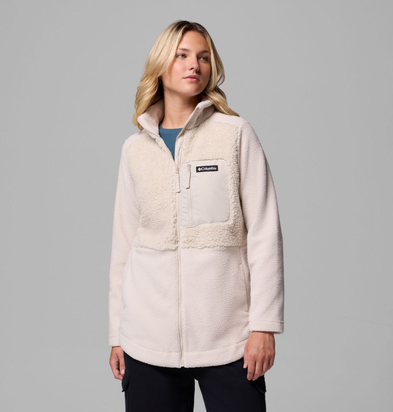 Women's Columbia Lodge™ Sherpa Full Zip Fleece Jacket | 278 | XL 5