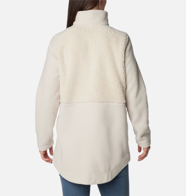 Jacket WMNS Columbia Lodge Sherpa Pullover khaki/beige