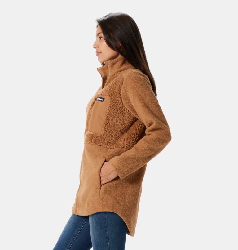 Columbia Lodge Sherpa Pullover Fleece in Brown