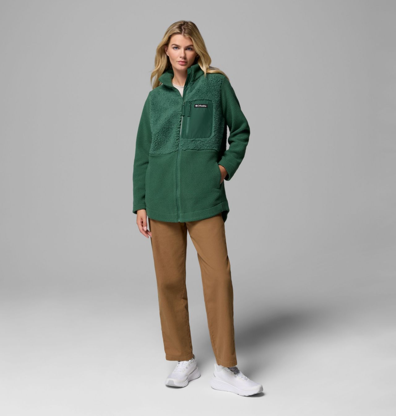 Women's Columbia Lodge™ Sherpa Full Zip Fleece Jacket 2