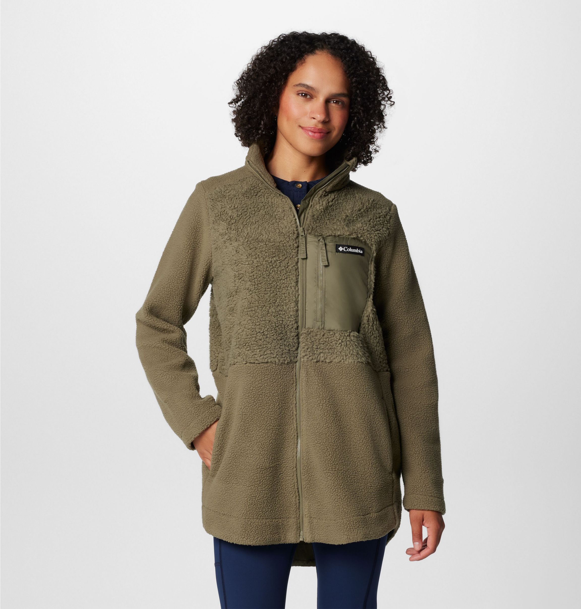 Women's Columbia Lodge™ Sherpa Full Zip Fleece Jacket | Columbia Sportswear