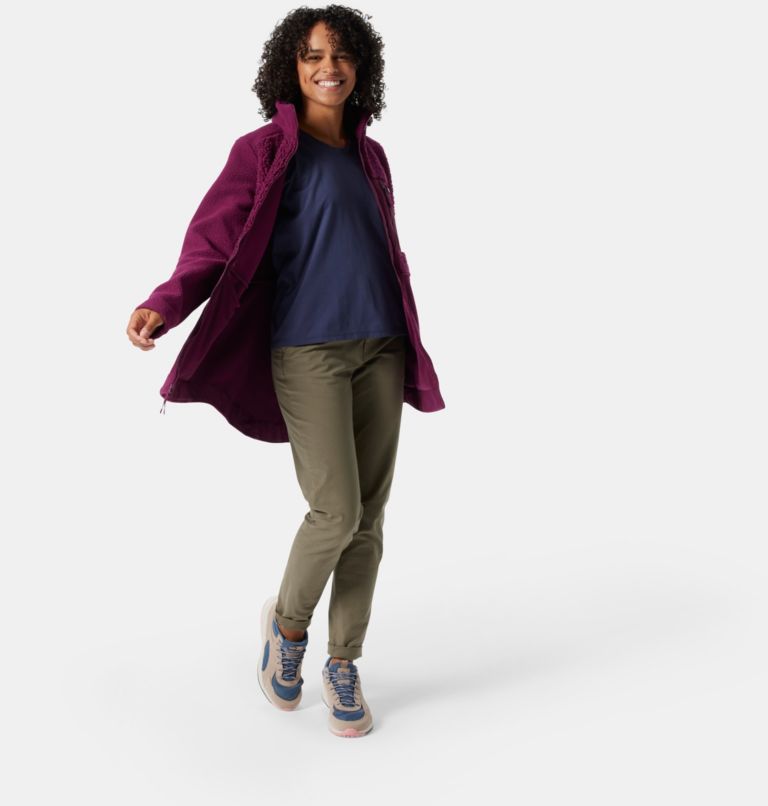 Columbia Lodge Sherpa FZ Fleece | 616 | XL, Color: Marionberry, image 5