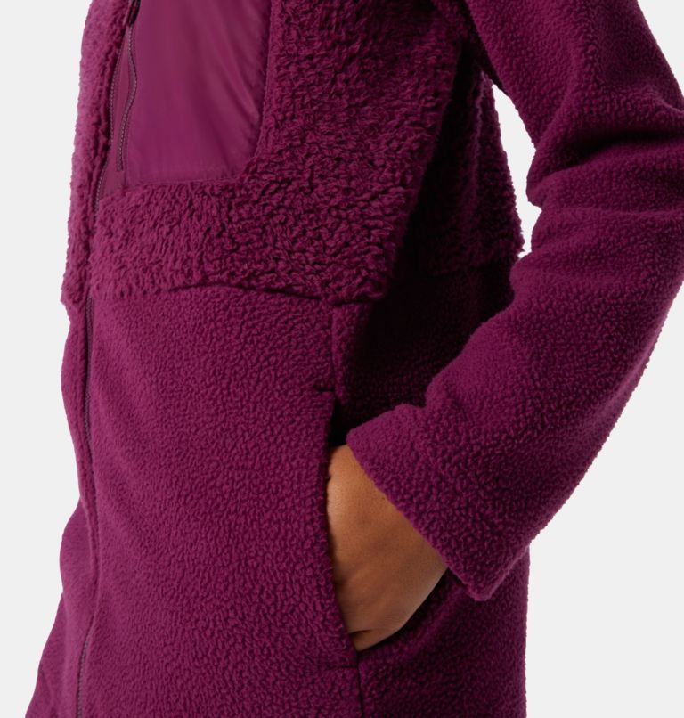 Forro polar sherpa largo Columbia Lodge™ para mujer