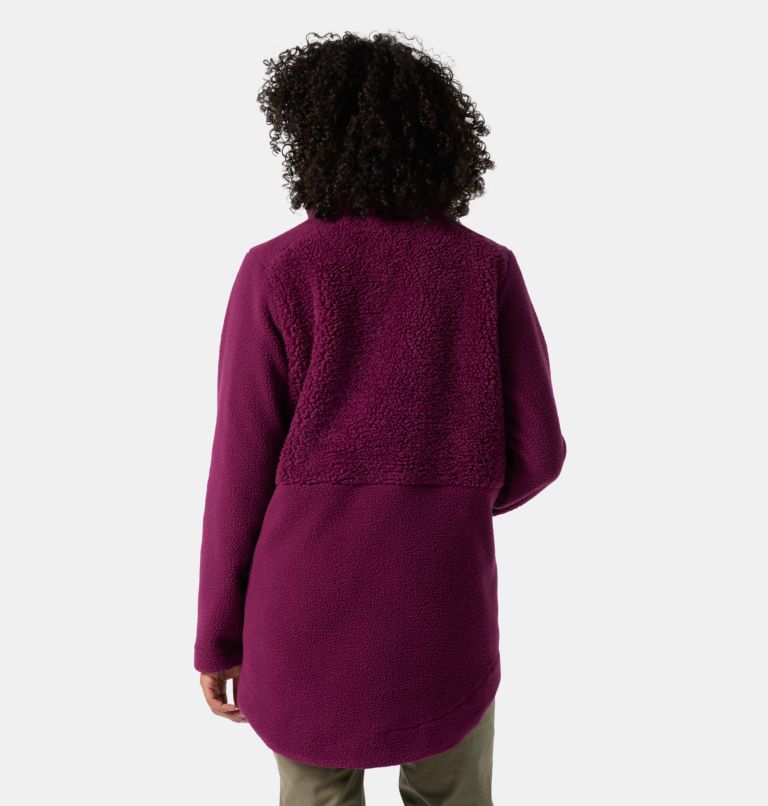 Columbia Lodge Sherpa FZ Fleece | 616 | XL, Color: Marionberry, image 2