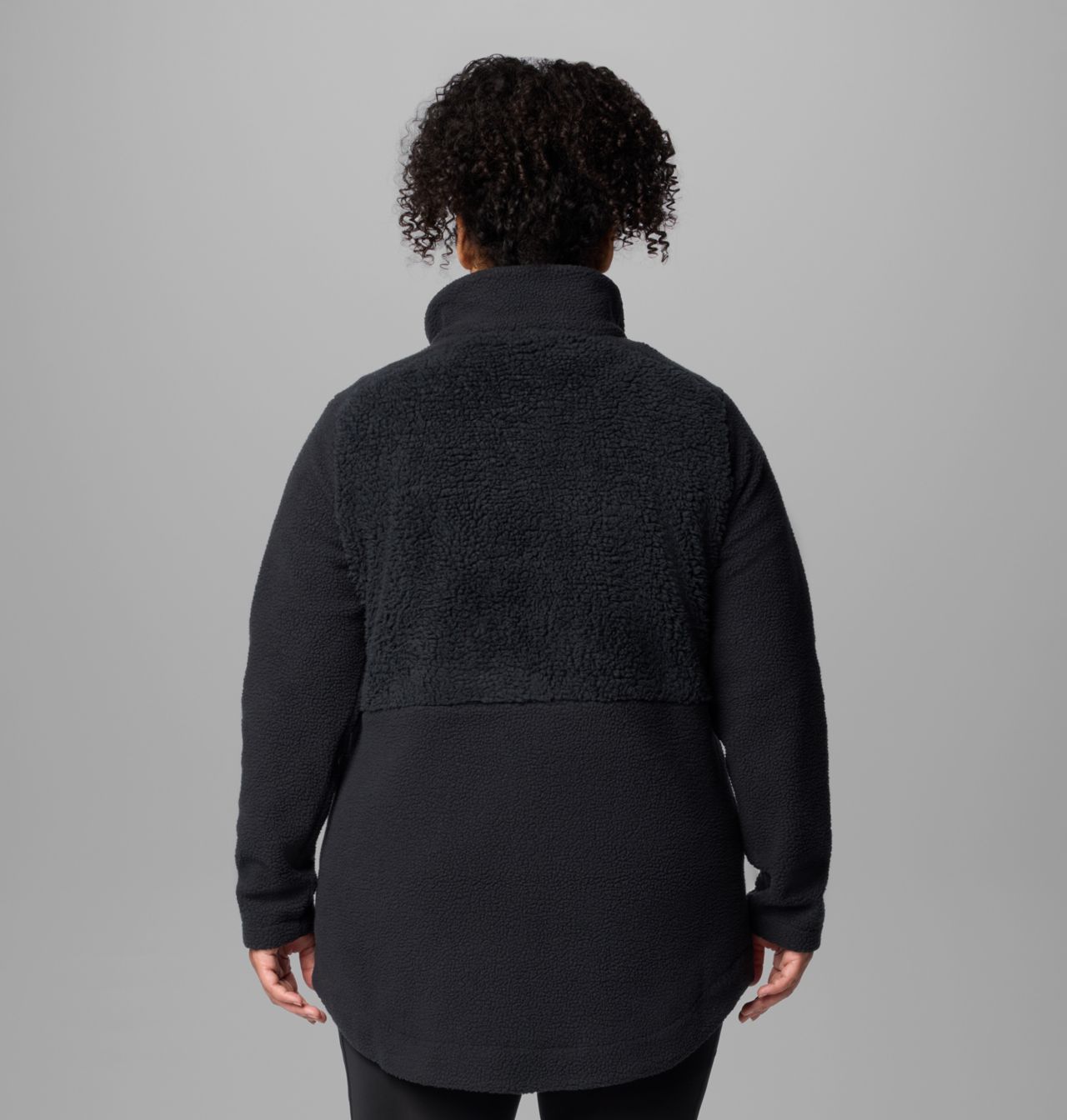 Women's Columbia Lodge™ Sherpa Full Zip Fleece Jacket - Plus Size 2