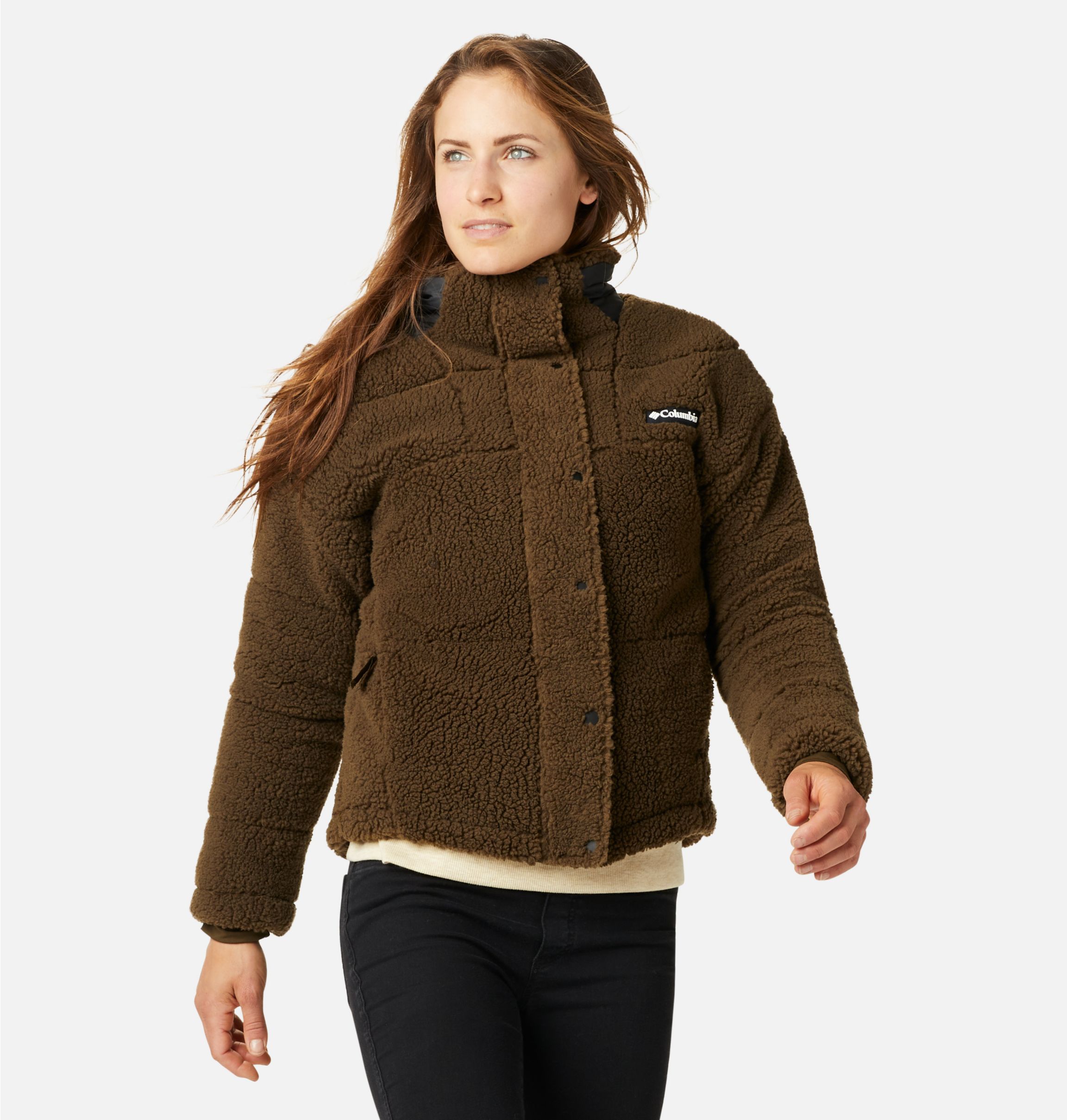 Columbia lodge sherpa fleece jacket new arrivals