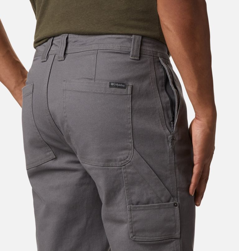 Men's Flare Gun Work Pants, Color: City Grey, image 5