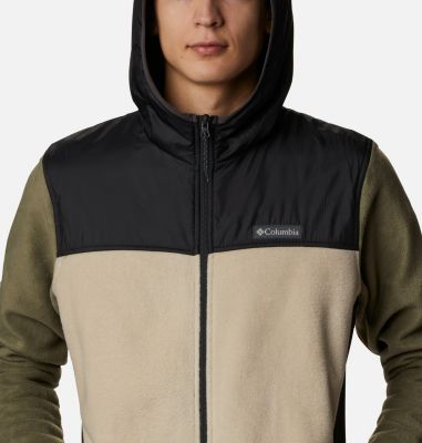 mens columbia fleece jacket with hood