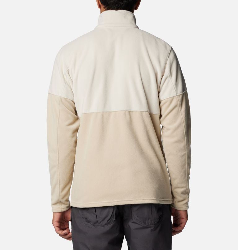 Men's Basin Trail Full Zip Fleece Jacket, Color: Ancient Fossil, Dark Stone, image 2