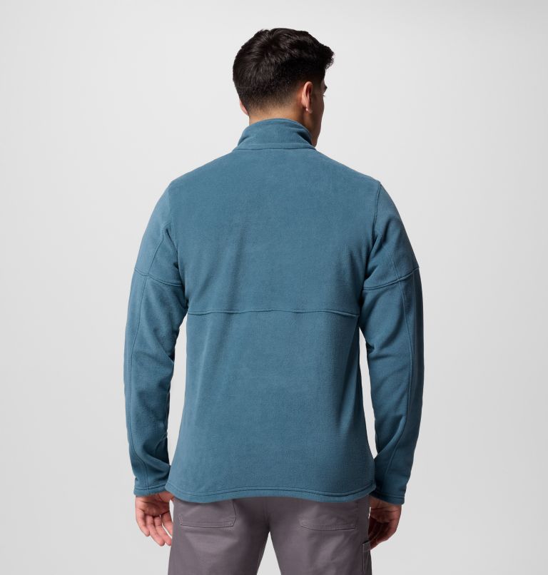Men's Basin Trail Full Zip Fleece Jacket, Color: Everblue, image 3