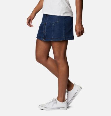 denim tennis skirt