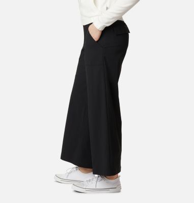 wide leg walking trousers