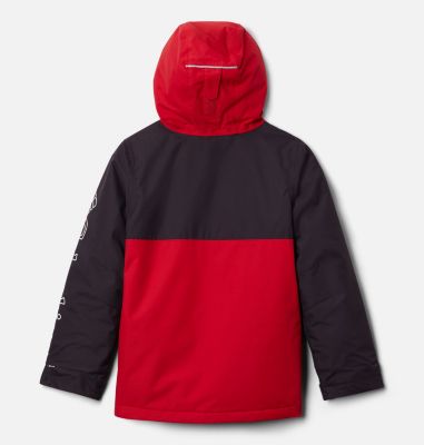 Youth Timber Turner&trade; Ski Jacket Timber Turner&trade; Jacket | 100 | XL, Dark Purple, Mountain Red, back