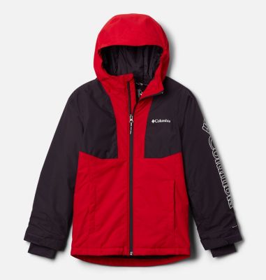 Youth Timber Turner&trade; Ski Jacket Timber Turner&trade; Jacket | 100 | XL, Dark Purple, Mountain Red, front