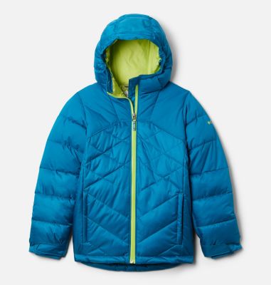 Winter Powder Skijacke f&uuml;r M&auml;dchen Winter Powder&trade; Quilted Jacket | 462 | S, Fjord Blue, Fjord Blue Sheen, front