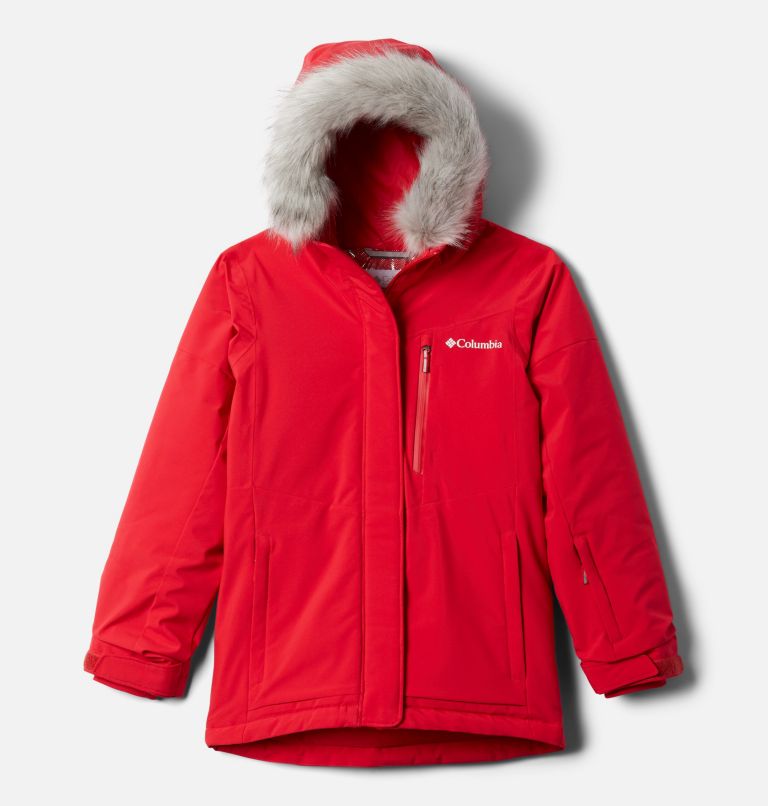 Girls' Ava Alpine Jacket, Color: Red Lily