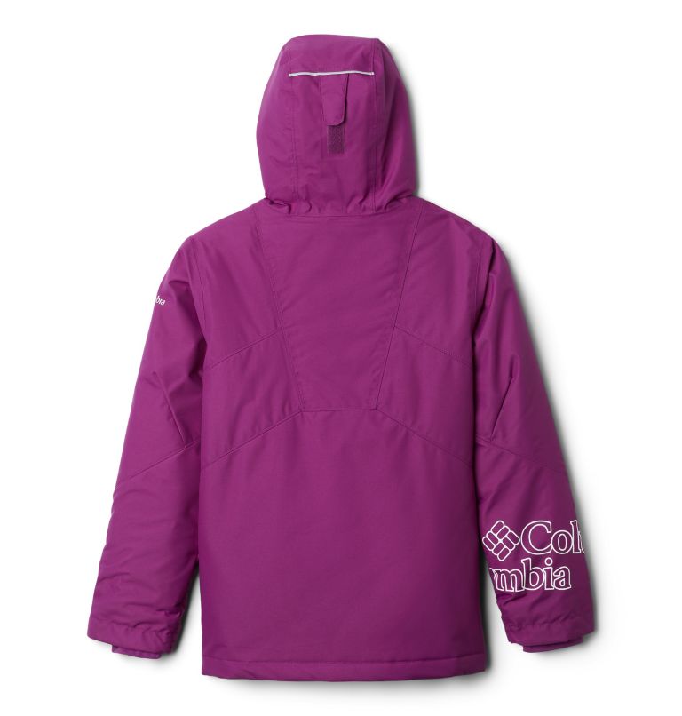 Youth Alpine Diva Ski Jacket, Color: Plum, image 2