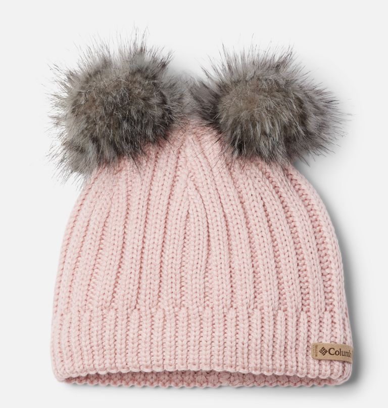 Kids' Snow Problem Beanie, Color: Satin Pink, image 1