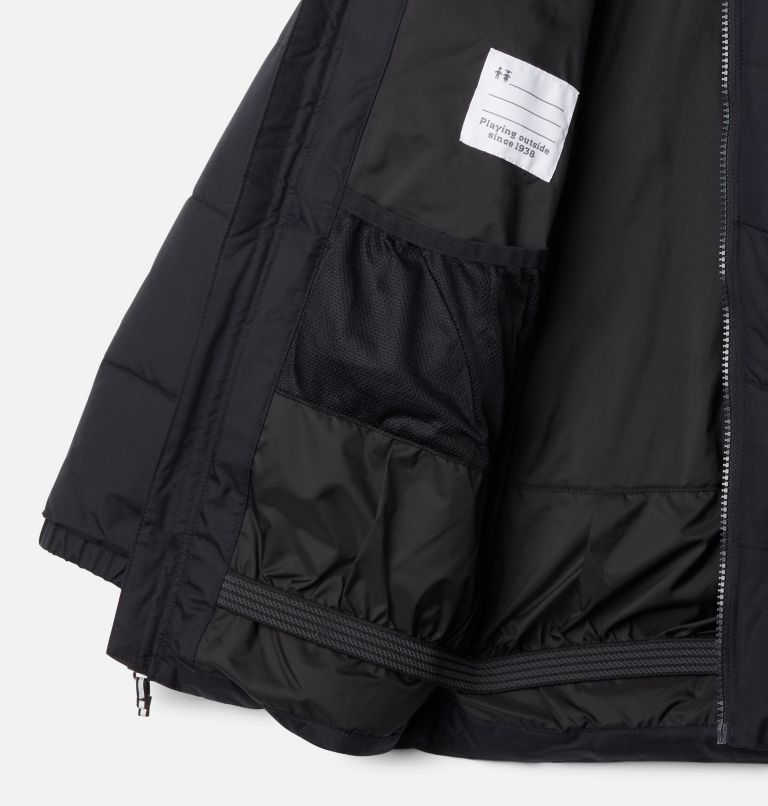 Boys' Arctic Blast Jacket, Color: Black, image 3