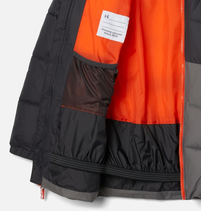 Thumbnail: Boys' Arctic Blast Ski Jacket, Color: Shark, City Grey, image 3