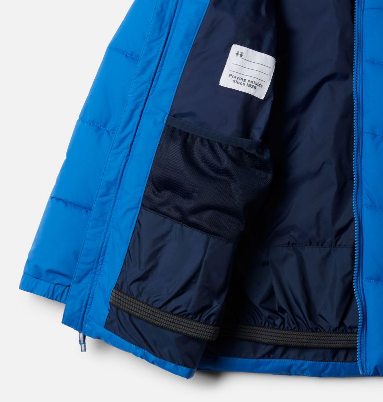 Boys' Arctic Blast Jacket, Color: Bright Indigo, image 3