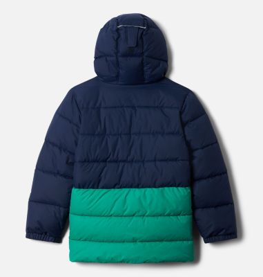 Boys' Arctic Blast Ski Jacket Arctic Blast&trade; Jacket | 613 | XL, Collegiate Navy, Emerald Green, back