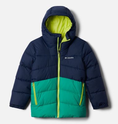 Boys' Arctic Blast Ski Jacket Arctic Blast&trade; Jacket | 613 | XL, Collegiate Navy, Emerald Green, front