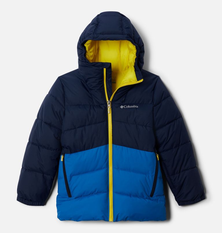 Thumbnail: Boys' Arctic Blast Ski Jacket, Color: Collegiate Navy, Bright Indigo, image 1